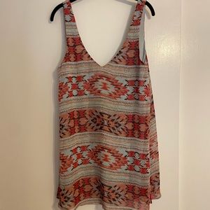 Show me your mumu Aztec Tunic/Mini dress